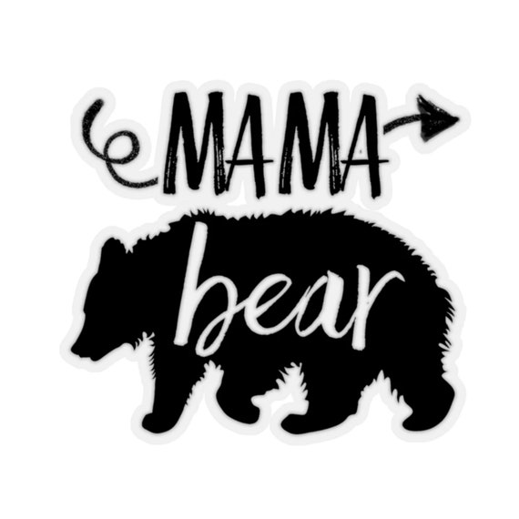 Mama Bear Yeti Sticker Car Sticker Mama Bear Tumbler Mama | Etsy