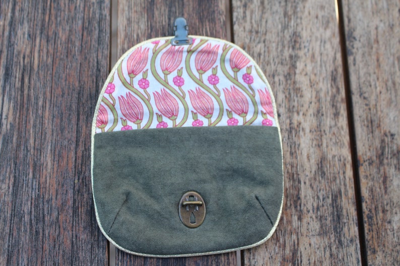Khaki vegetable dye wallet