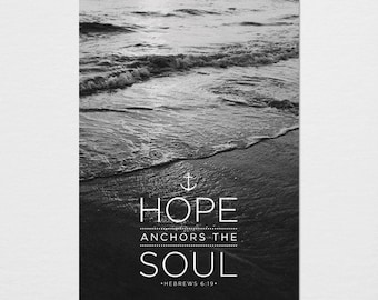 Hope and Anchor Print