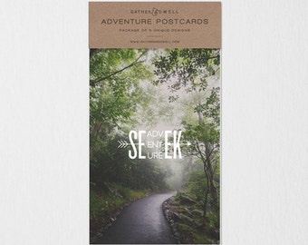 Adventure Postcard Set #1
