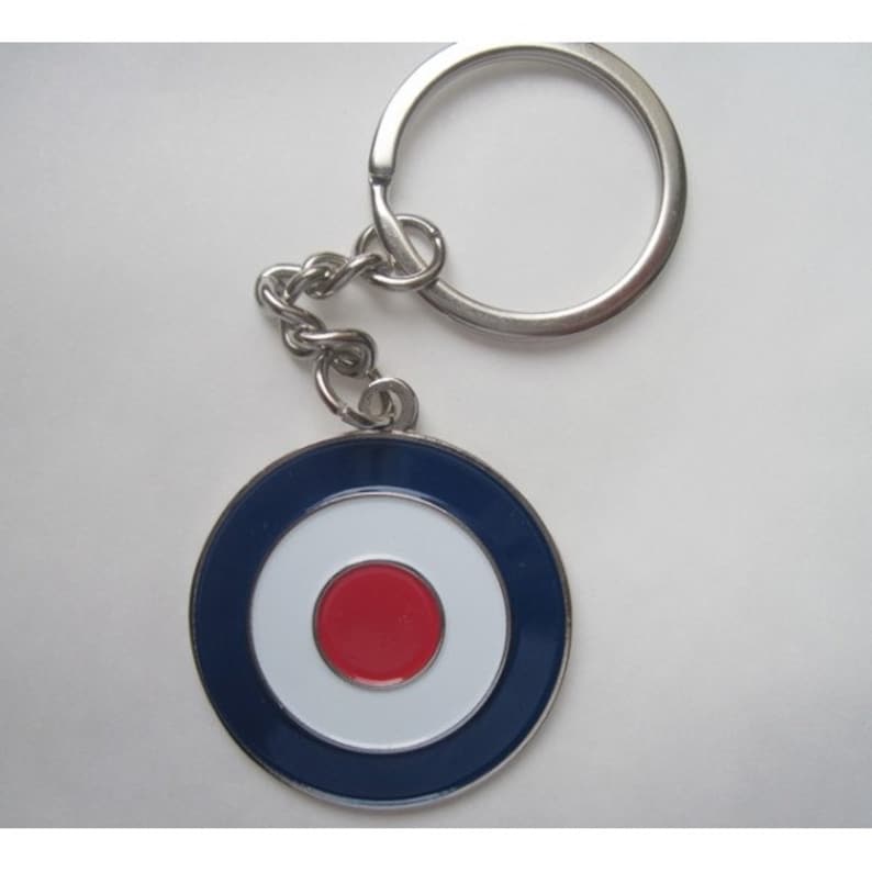 The Jam Target Paul Weller Mods Mod Set 2 MOD KEY RINGS Target Keyring