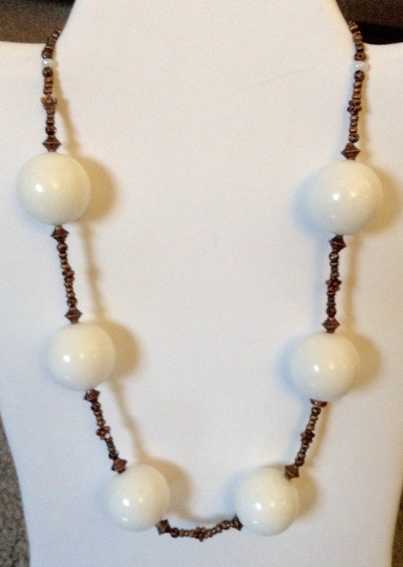 Round The Copper 20 Inch Necklace