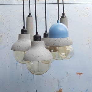 Maayan Pendant Lightweight Concrete Lamp image 5