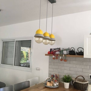 Maayan Pendant Lightweight Concrete Lamp image 4