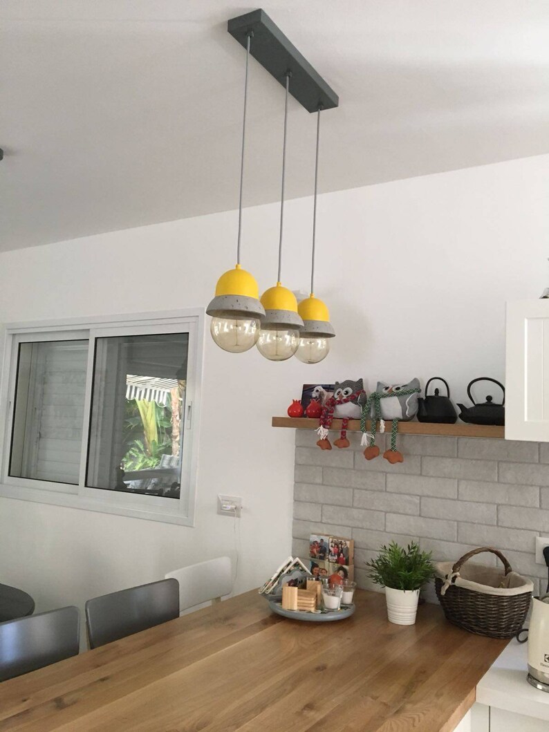 Maayan Pendant Lightweight Concrete Lamp zdjęcie 4