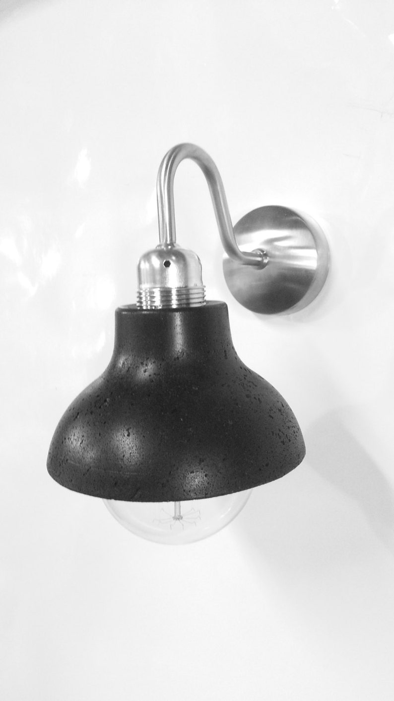 M422 wall black concrete / wall concrete lamp image 3