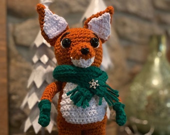 Crochet pattern : Kringle Fox