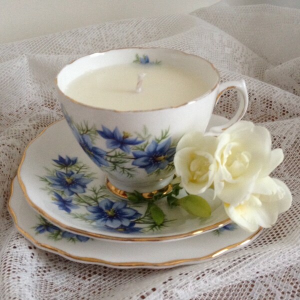 Scented Soy wax teacup candles