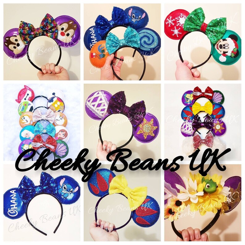 Stitch Ohana Custom Mouse Ears