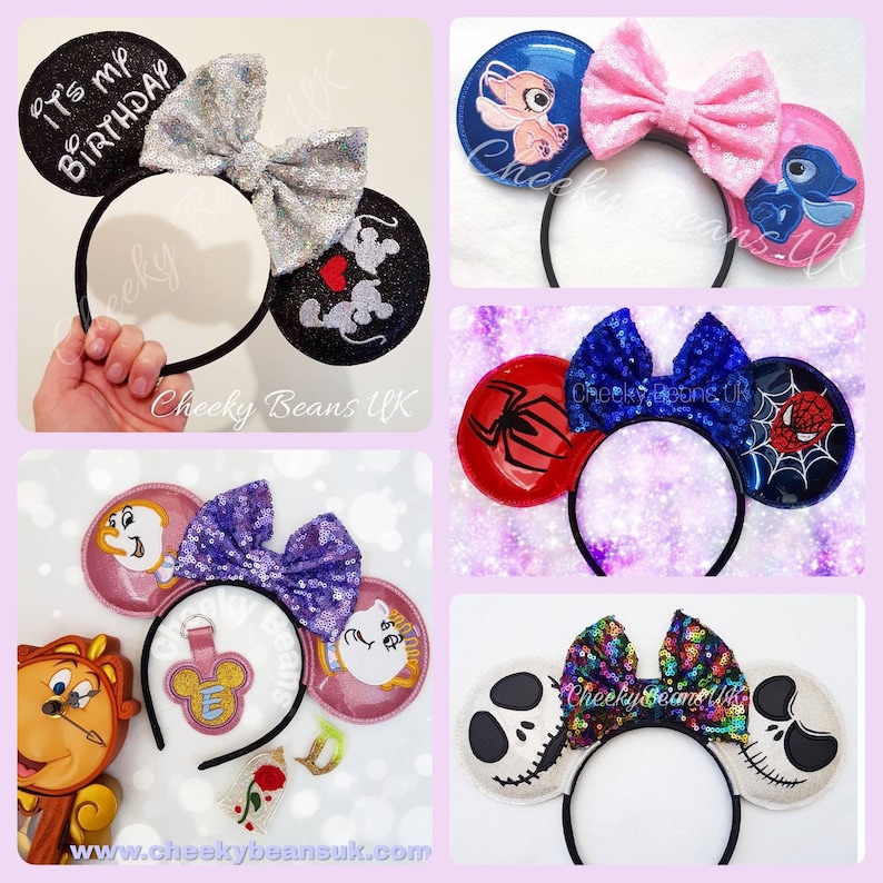 Stitch Ohana Custom Mouse Ears