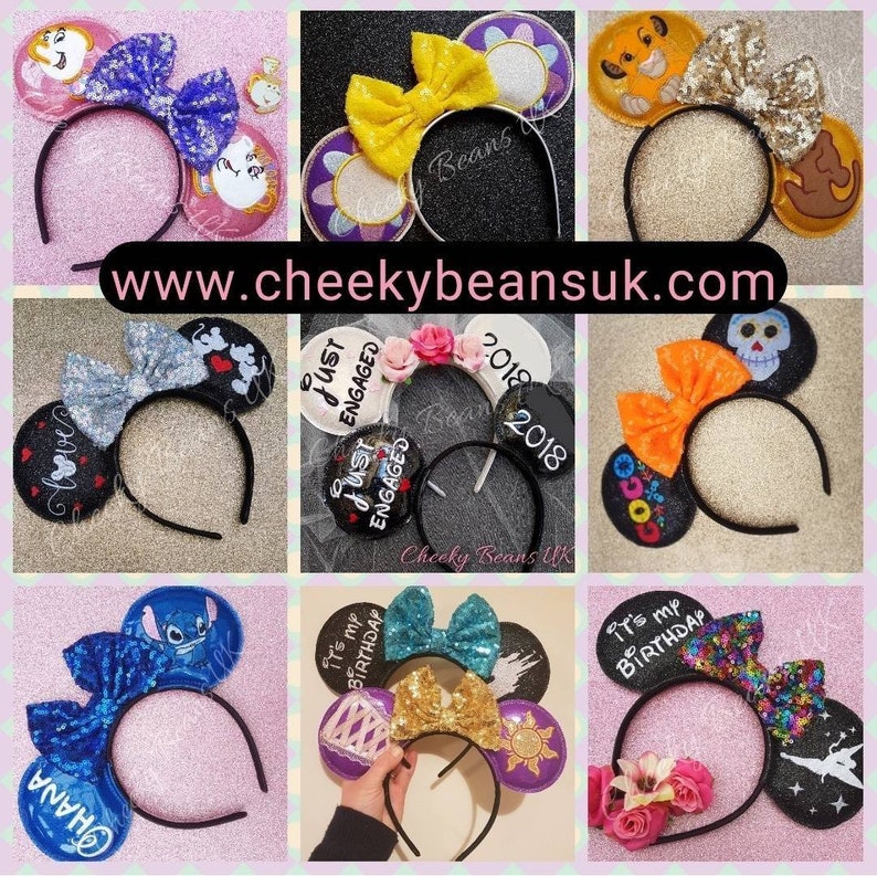 Stitch Ohana Custom Mouse Ears