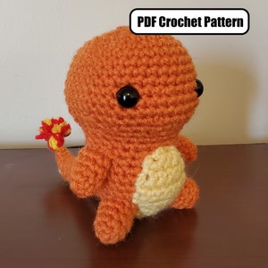 Charmander Amigurumi Crochet Pattern