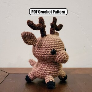 Reindeer Amigurumi Crochet Pattern