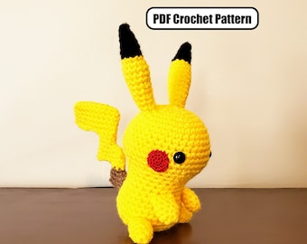 Pikachu Amigurumi Crochet Pattern