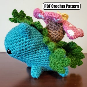 Venusaur Amigurumi Crochet Pattern