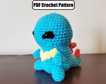 Totodile Amigurumi Häkelanleitung