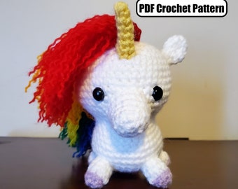 Unicorn Amigurumi Crochet Pattern