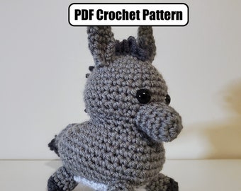 Donkey Amigurumi Crochet Pattern