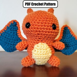 Charizard Amigurumi Crochet Pattern