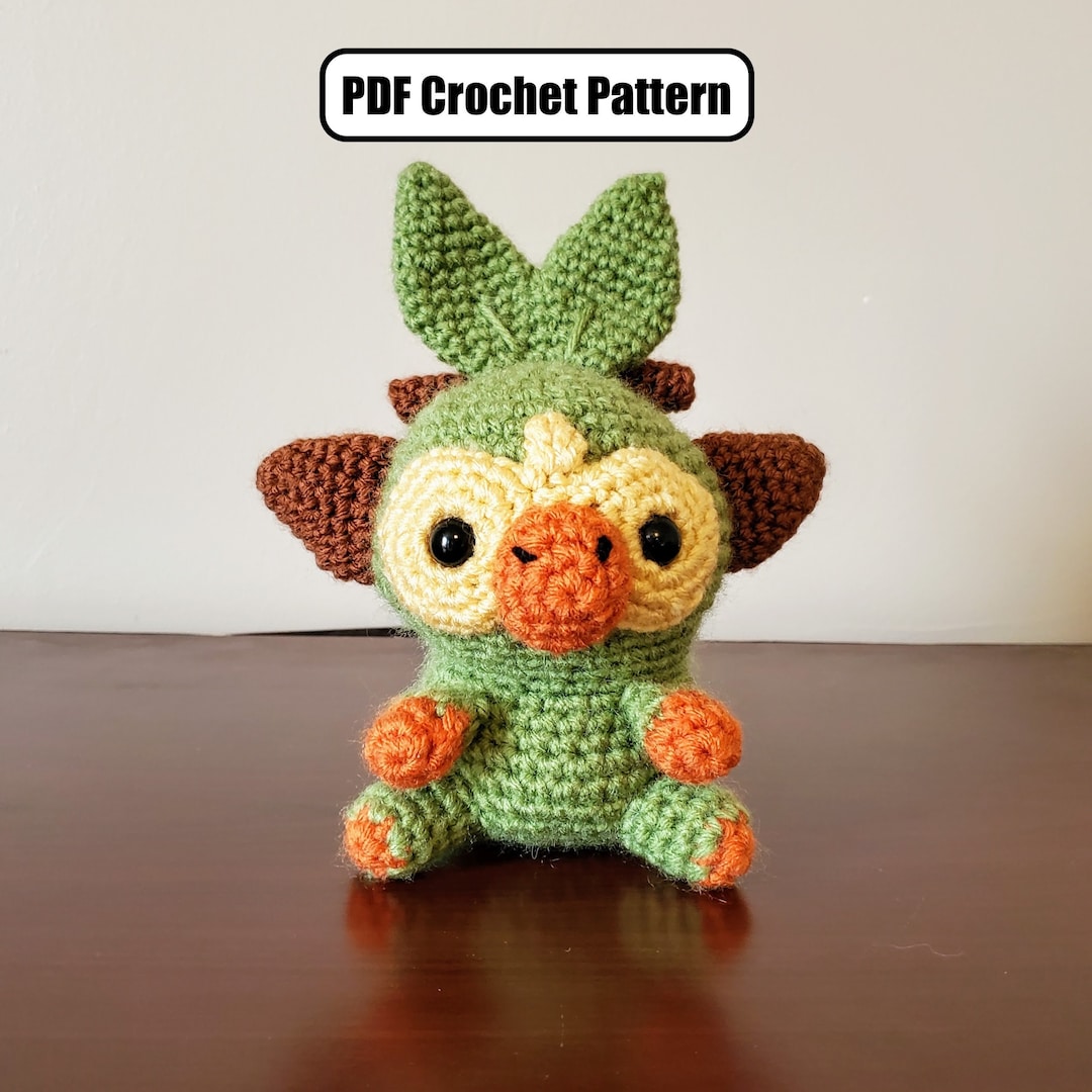 Grookey Amigurumi Crochet Pattern Etsy