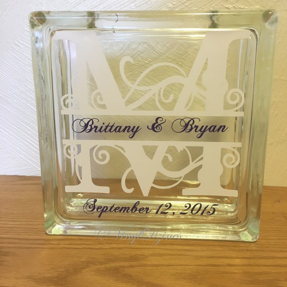 Monogram Unity Sand Ceremony Set No Pouring Vases Etsy