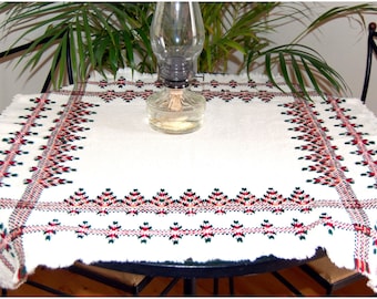 Scandinavian Table Cloth, Swedish weave digital pattern