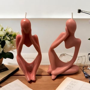 Beeswax Sculpture Candle: Handmade Eco-Friendly Decorative Art