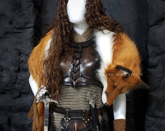 Fox headdress mantle  & sash combo - READ item details before purchasing please