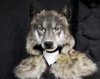 Wolf mask headdress combo - READ item details before purchasing please