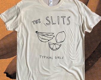 The Slits T-Shirt black on off-white