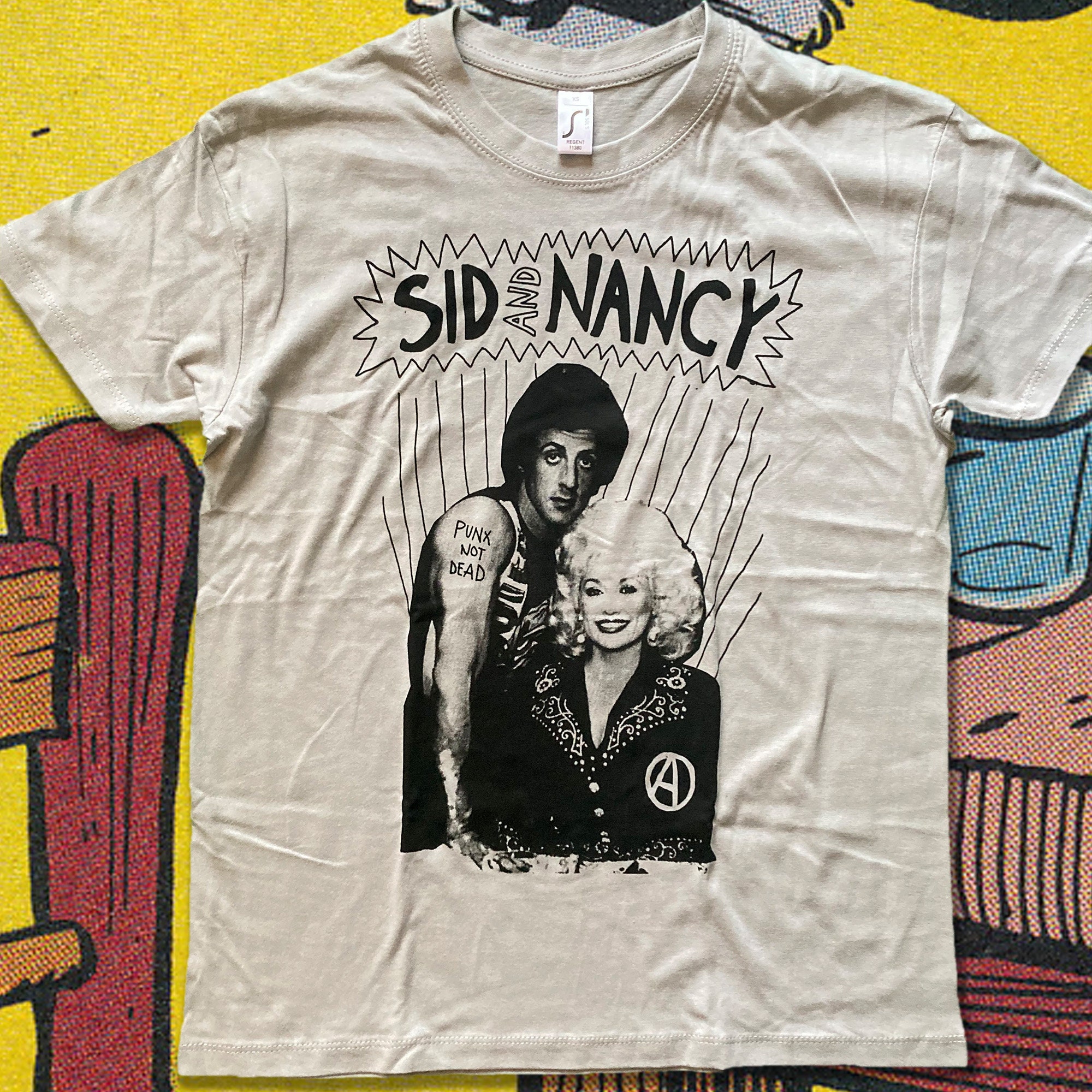 Sid and Nancy T-shirt - Etsy Denmark