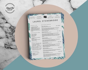 Laurel Stonebridge Vol. I - Modelo de currículo moderno para Microsoft Word