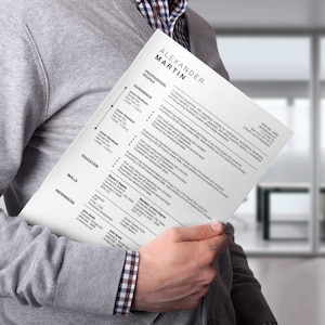 Alexander Martin Google Docs Resume Template 5 Pack Instant Download