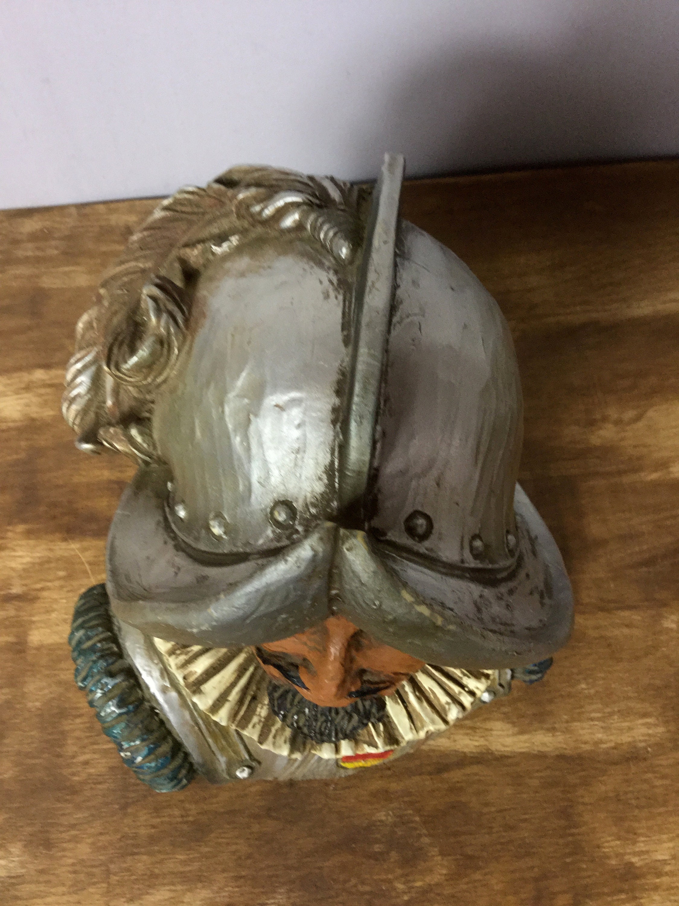 Vintage Universal Statuary Corp Conquistador Bust 1967 No.417 Etsy