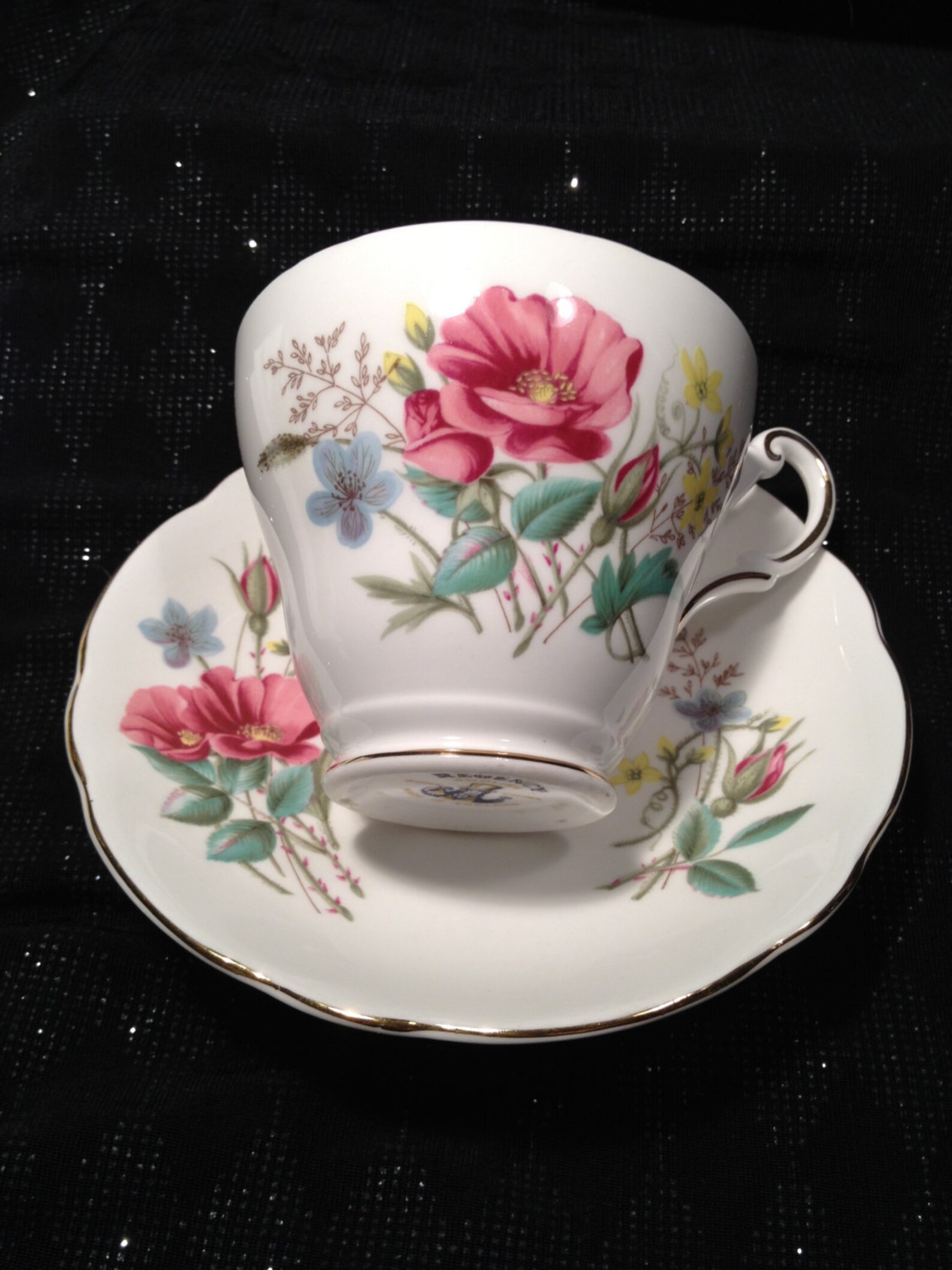 Regency Bone China Tea Cup and Saucer Made in England Etsy