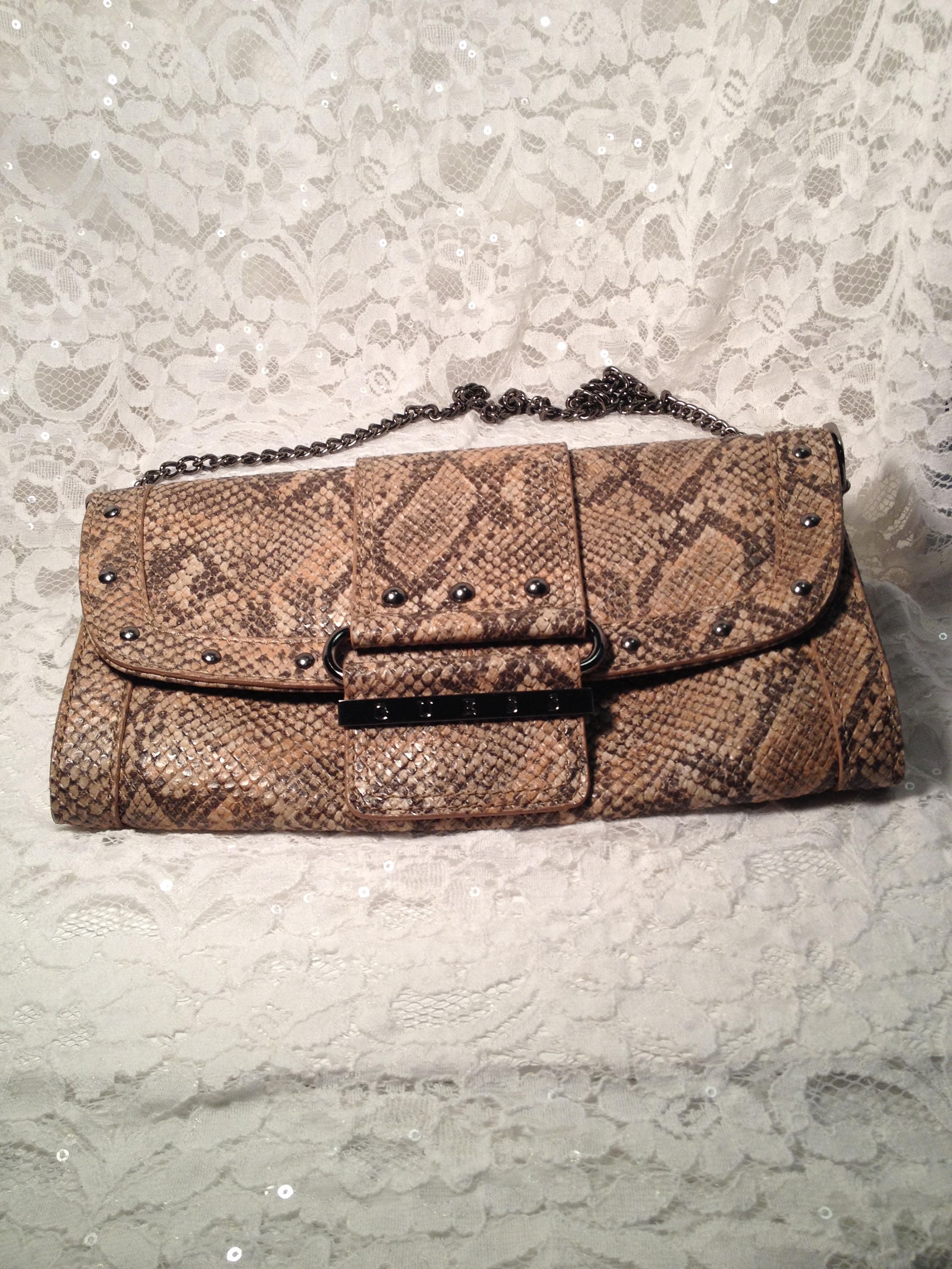 guess python handbag