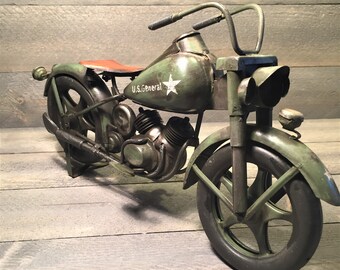 ハーレーダビッドソン Army Motorcycle 1/12 World War Two WLA Harley-davidson U.S. General Motorcycle