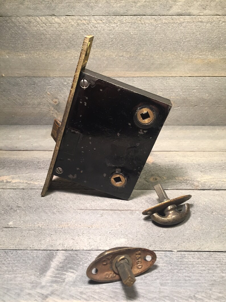 Antique Sargent & Co Easy Spring Mortise Privacy Lock with Etsy