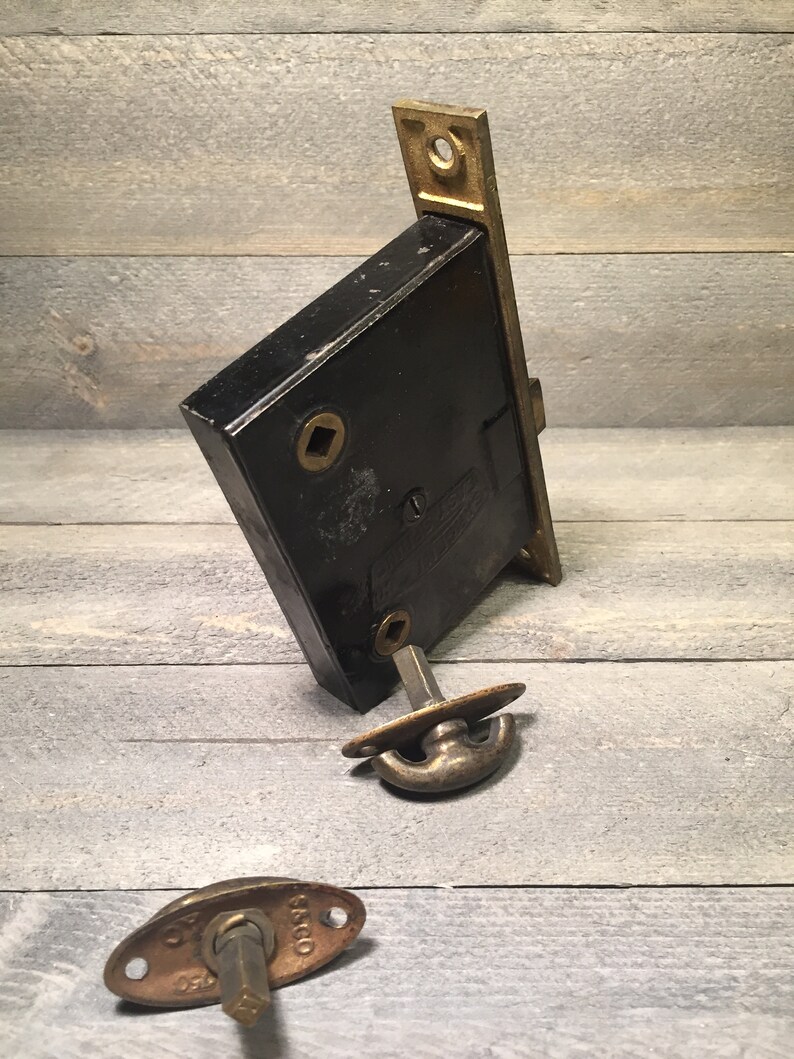 Antique Sargent & Co Easy Spring Mortise Privacy Lock with Etsy