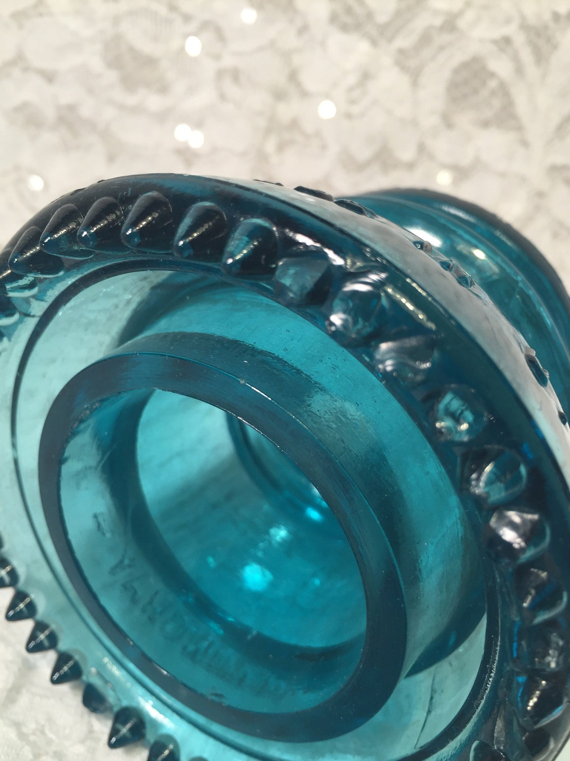 Hemingray 42 Glass Insulator in Hemingray Blue Etsy