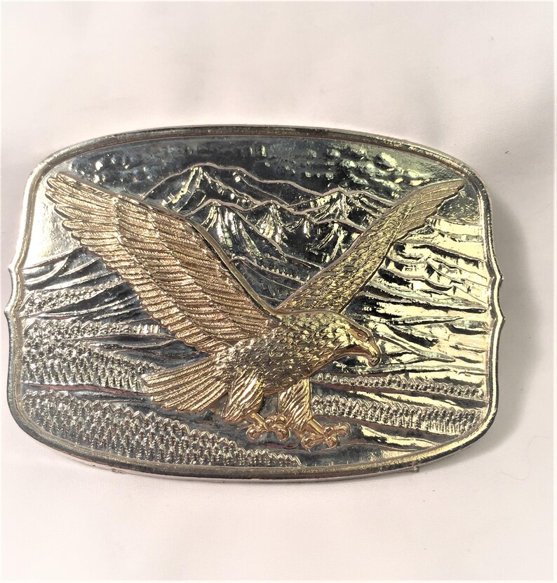 American Eagle Belt Buckle 200th Anniversary 17821982 by Etsy
