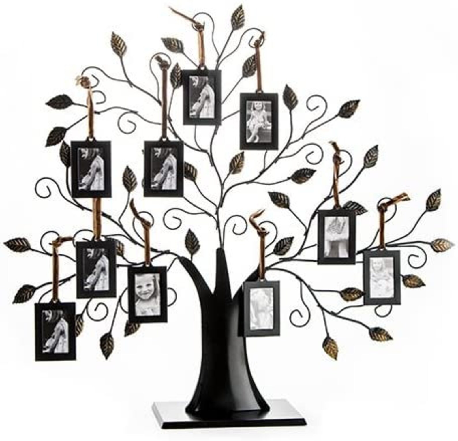 Family Tree Picture Frame Stand with 6 Hanging Photo Picture Etsy