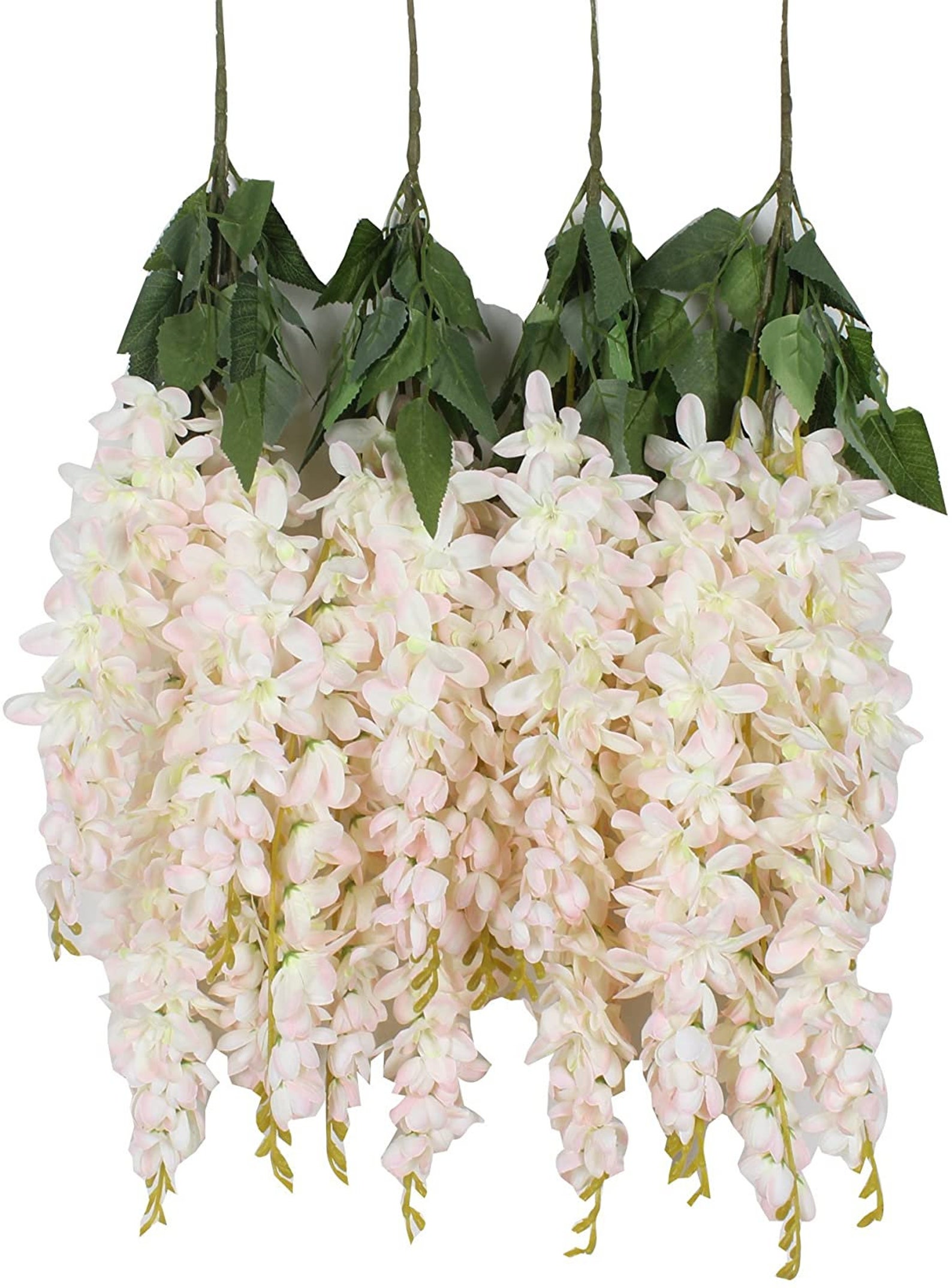 Artificial 2.13 Feet Hanging Wisteria Vine Fake Flower Bush Etsy