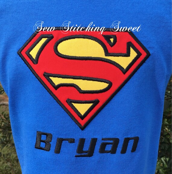 superman birthday shirt