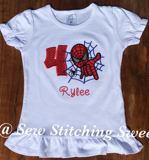 spiderman girl shirt