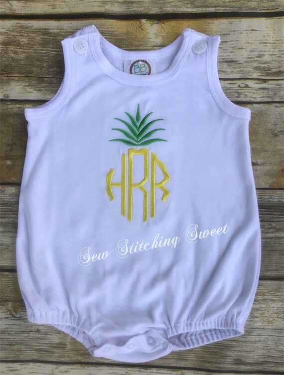 monogram girl clothes