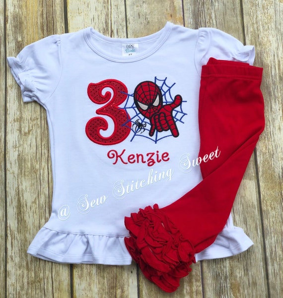 spiderman girl shirt
