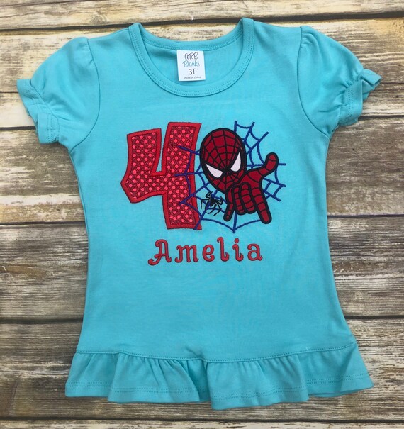 spiderman girl shirt