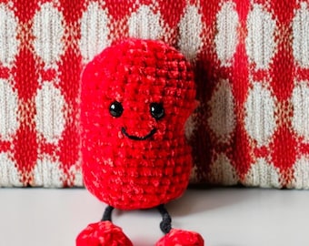 Karl the Kidney - Crocheted Kidney Plush