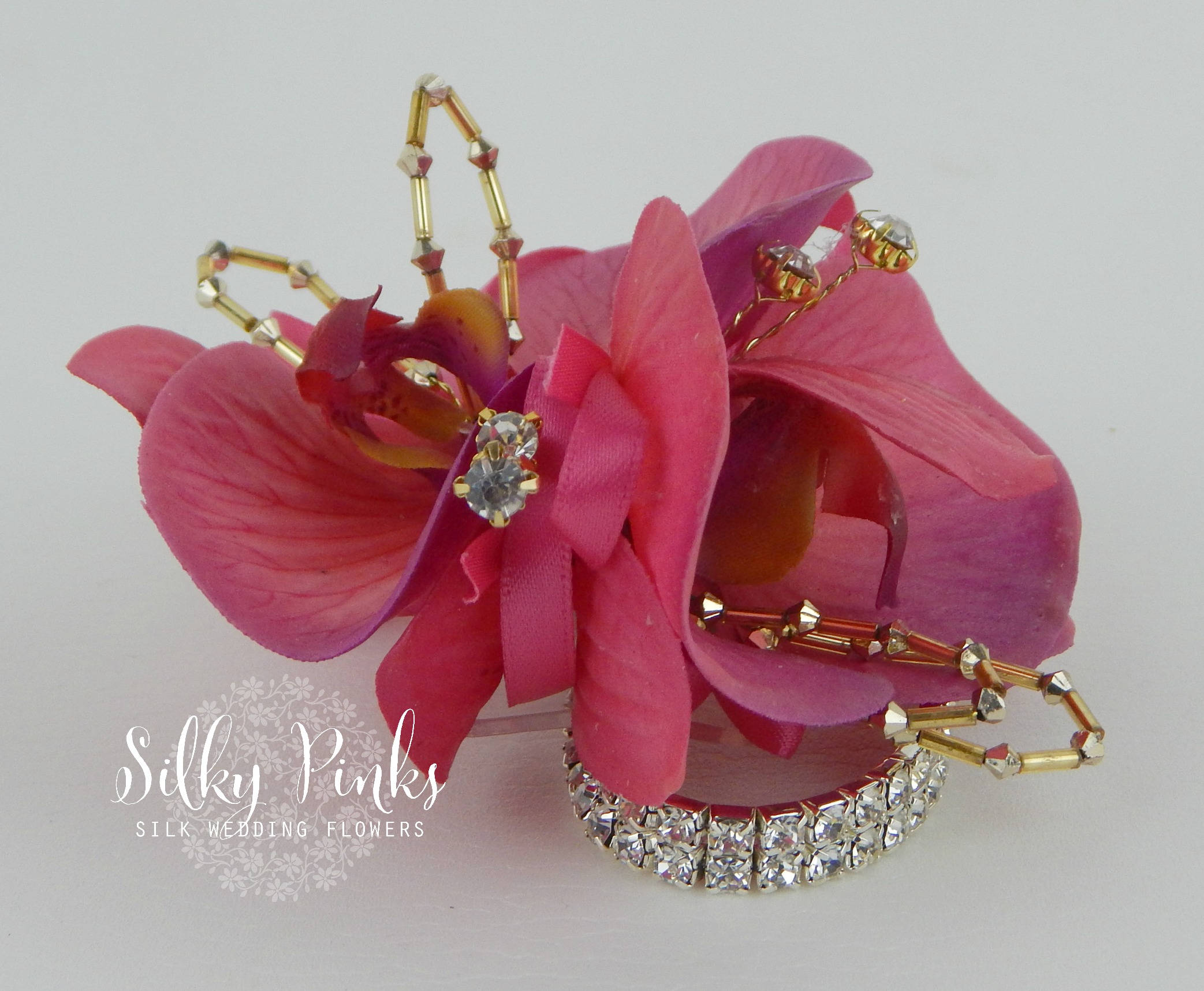 Valink Brautjungfer-Handgelenk-Ansteckblume – Aus Spitze & Blättern, Für Hochzeit, Party, In Verschiedenen Farben, Ca. 7 Cm